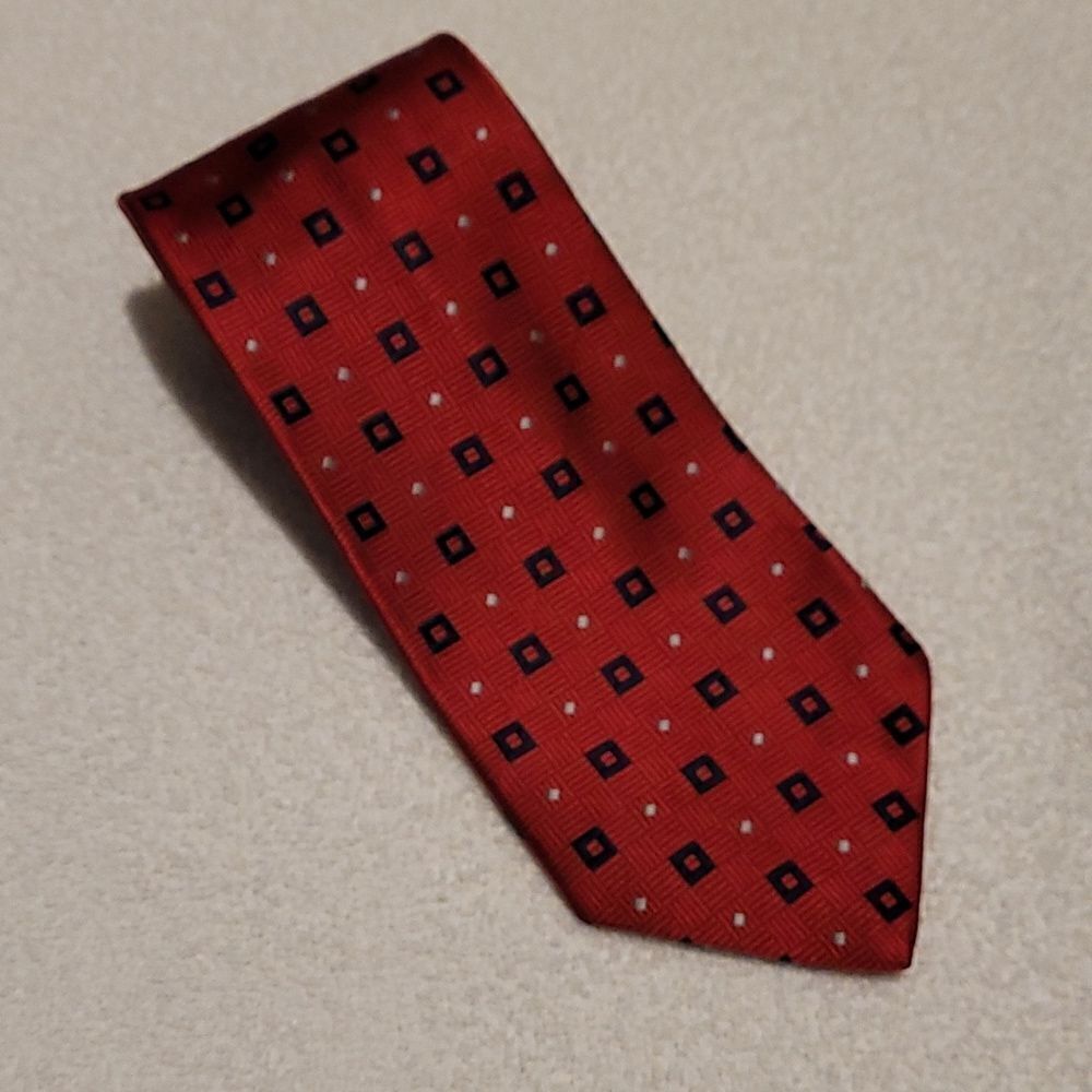 Tom James all silk tie